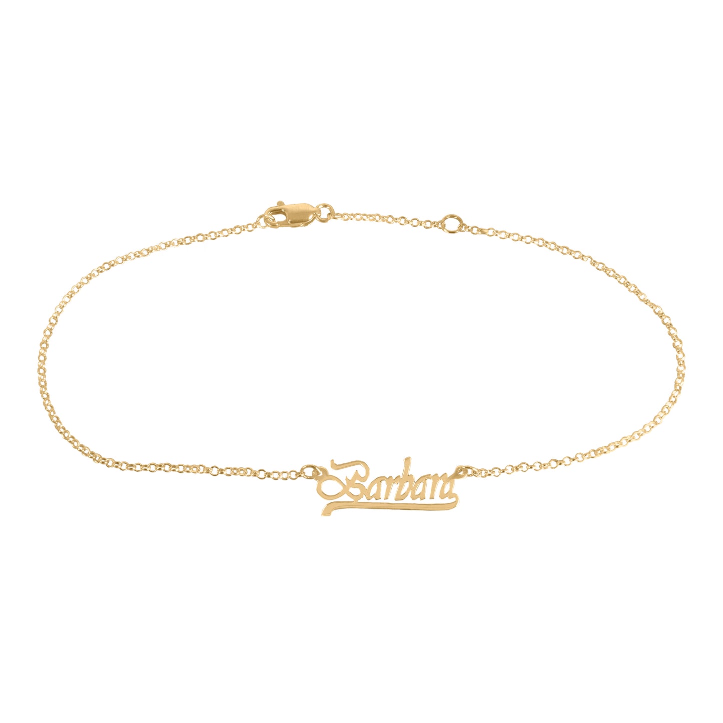 Harmony Name Anklet
