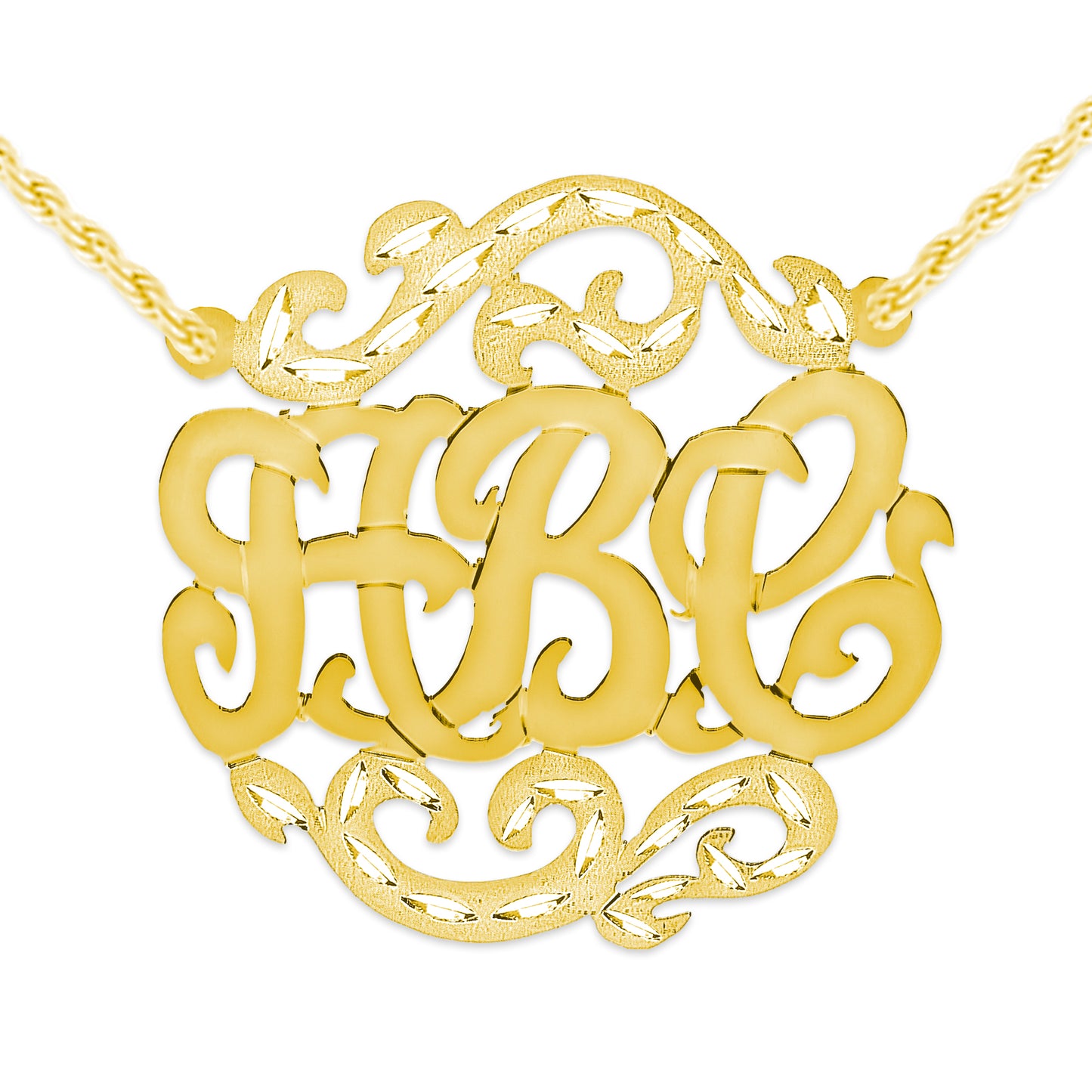3 Initial Personalized Monogram