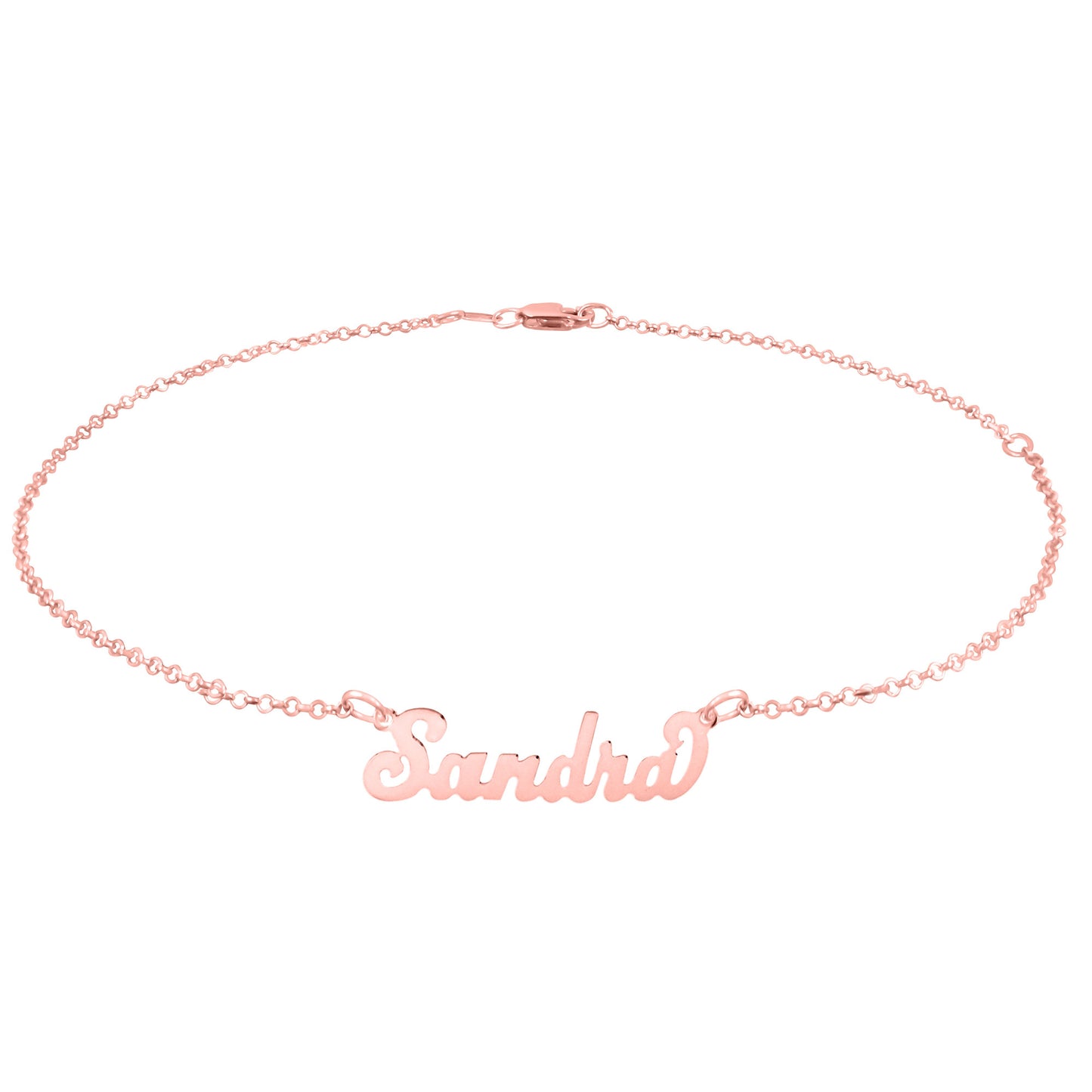 Personalized Name Anklet