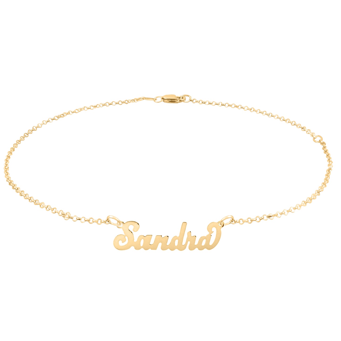 Personalized Name Anklet