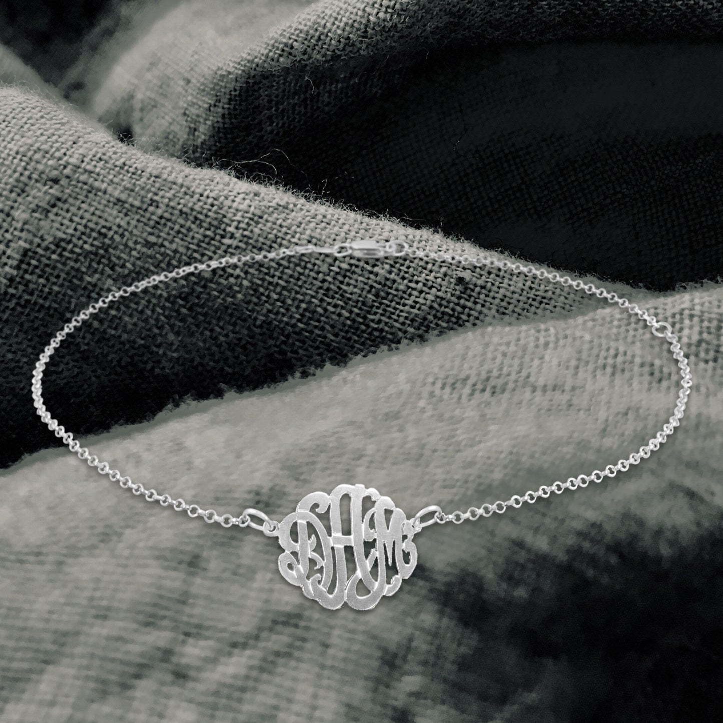 Personalized Monogram Anklet