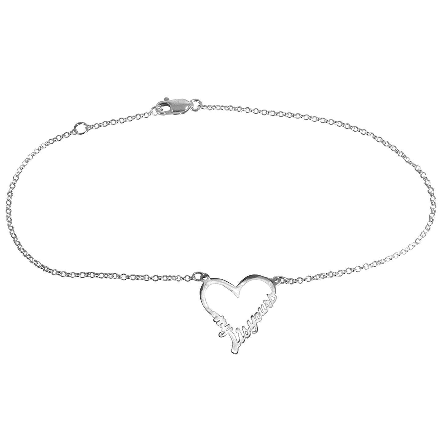 Open Heart "MY HEART IS YOURS" Anklet