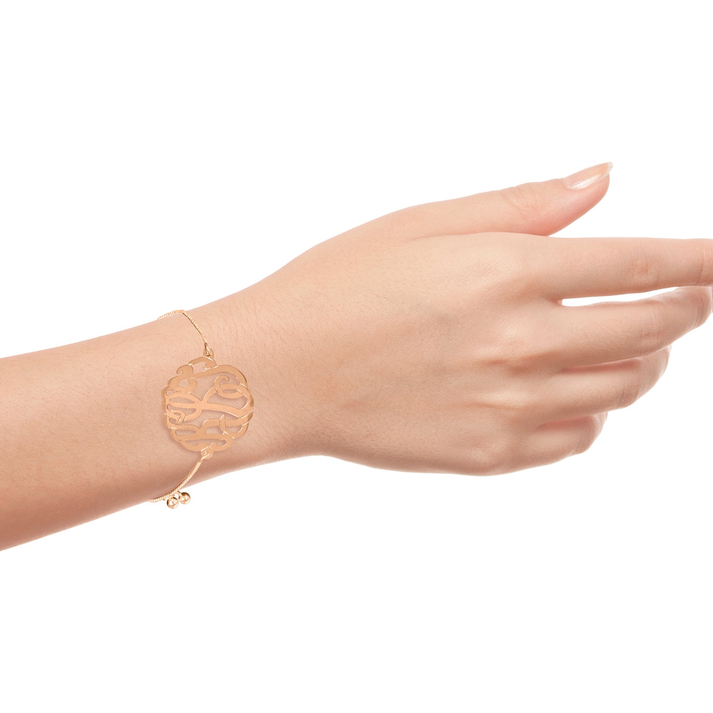 Deluxe Adjustable Monogram Bracelet