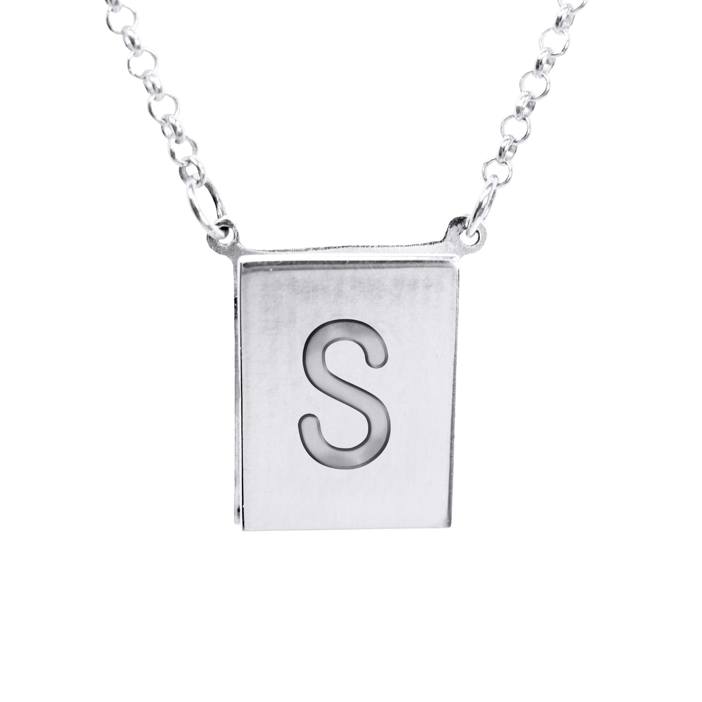 Double 3-D Cut out Initial Plaque