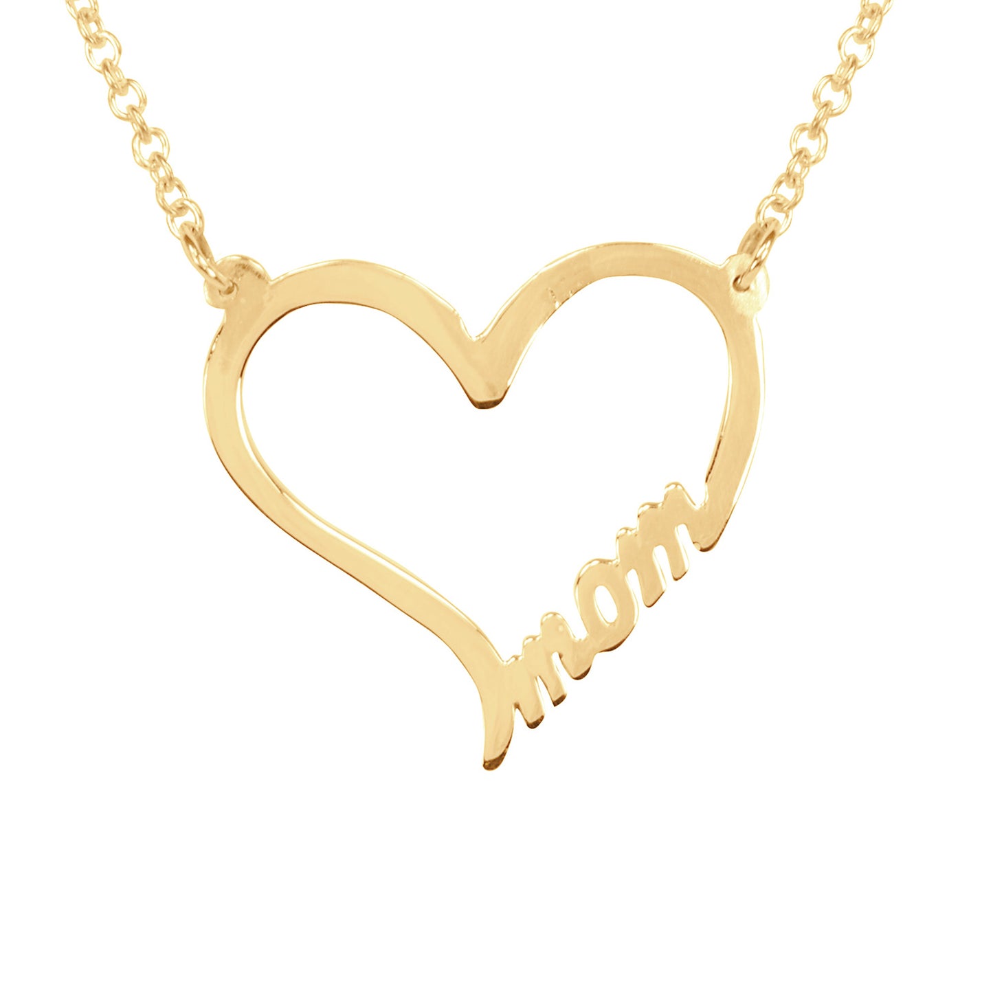 Mom Heart Necklace