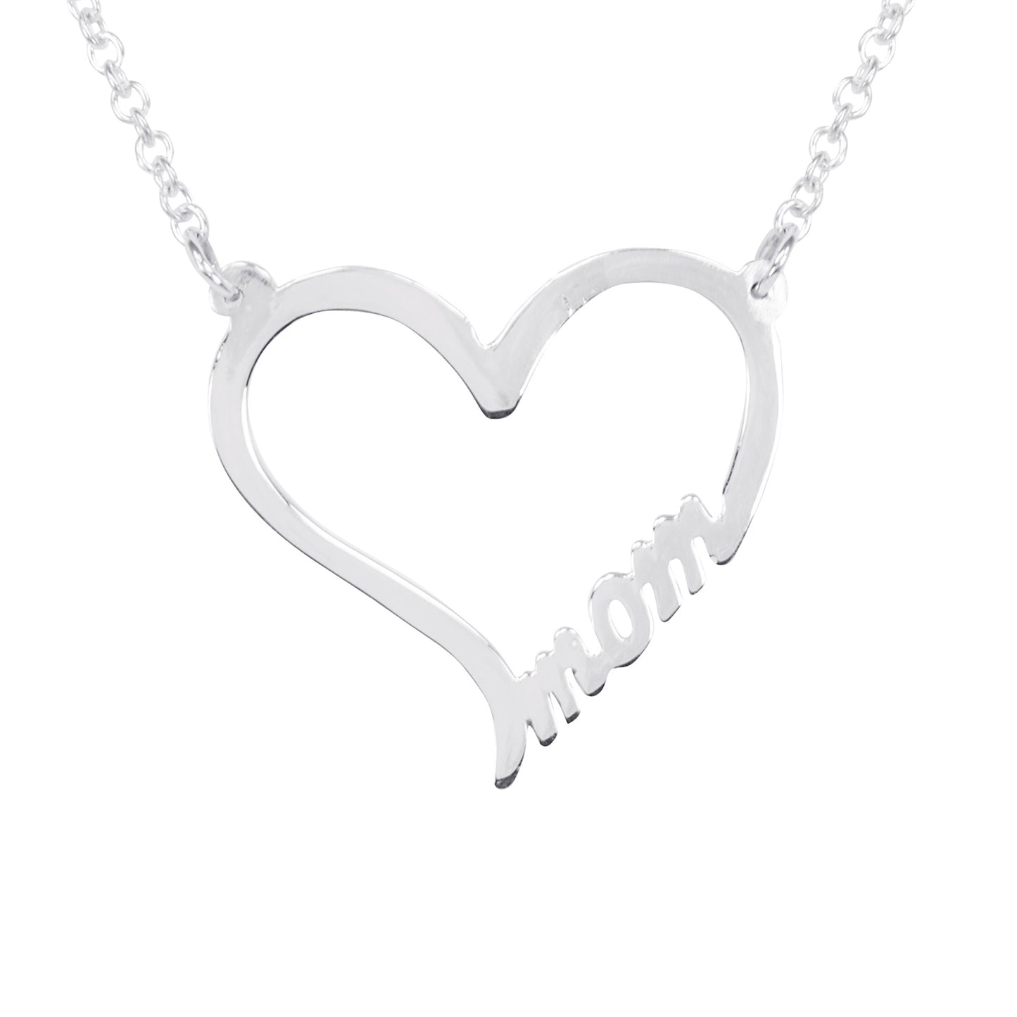 Mom Heart Necklace