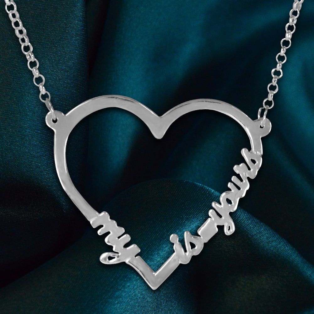 Open Heart "My Heart is Yours" Necklace