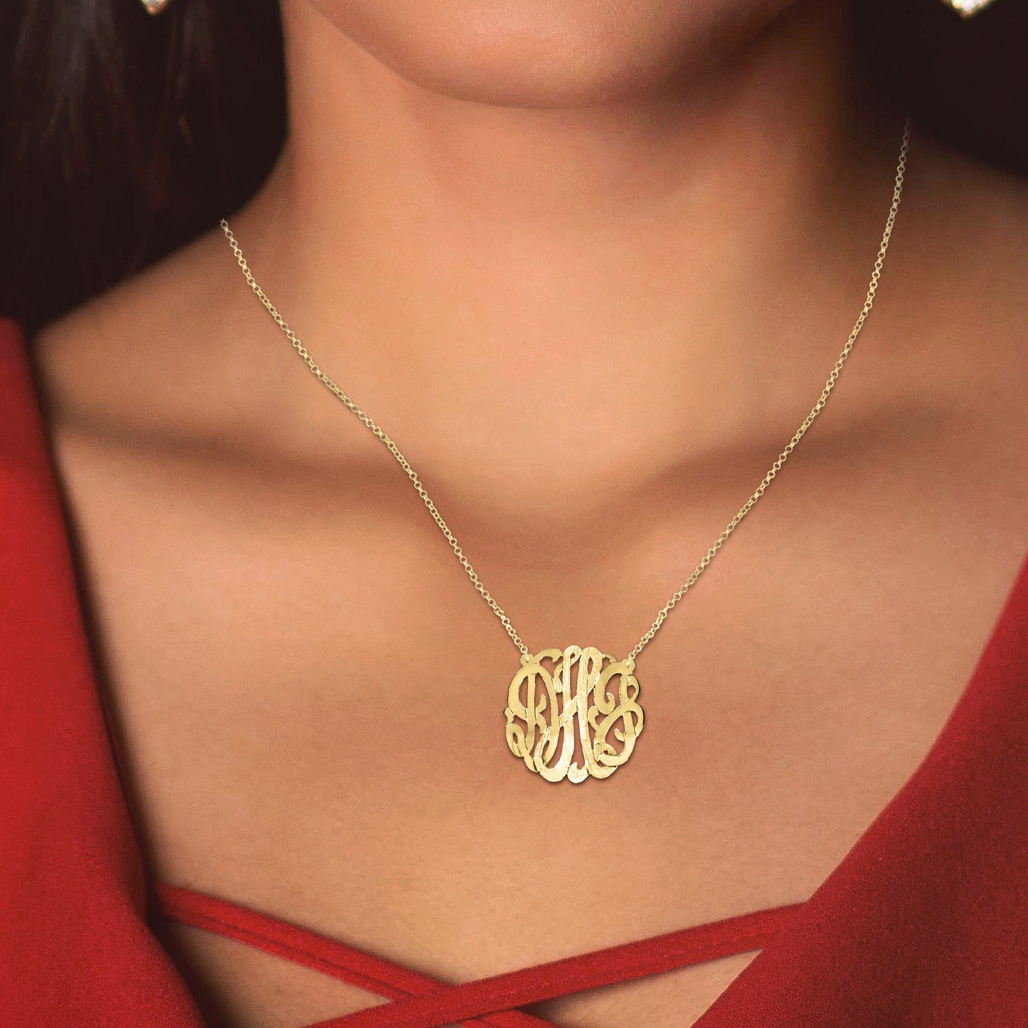 Satin Finish Monogram