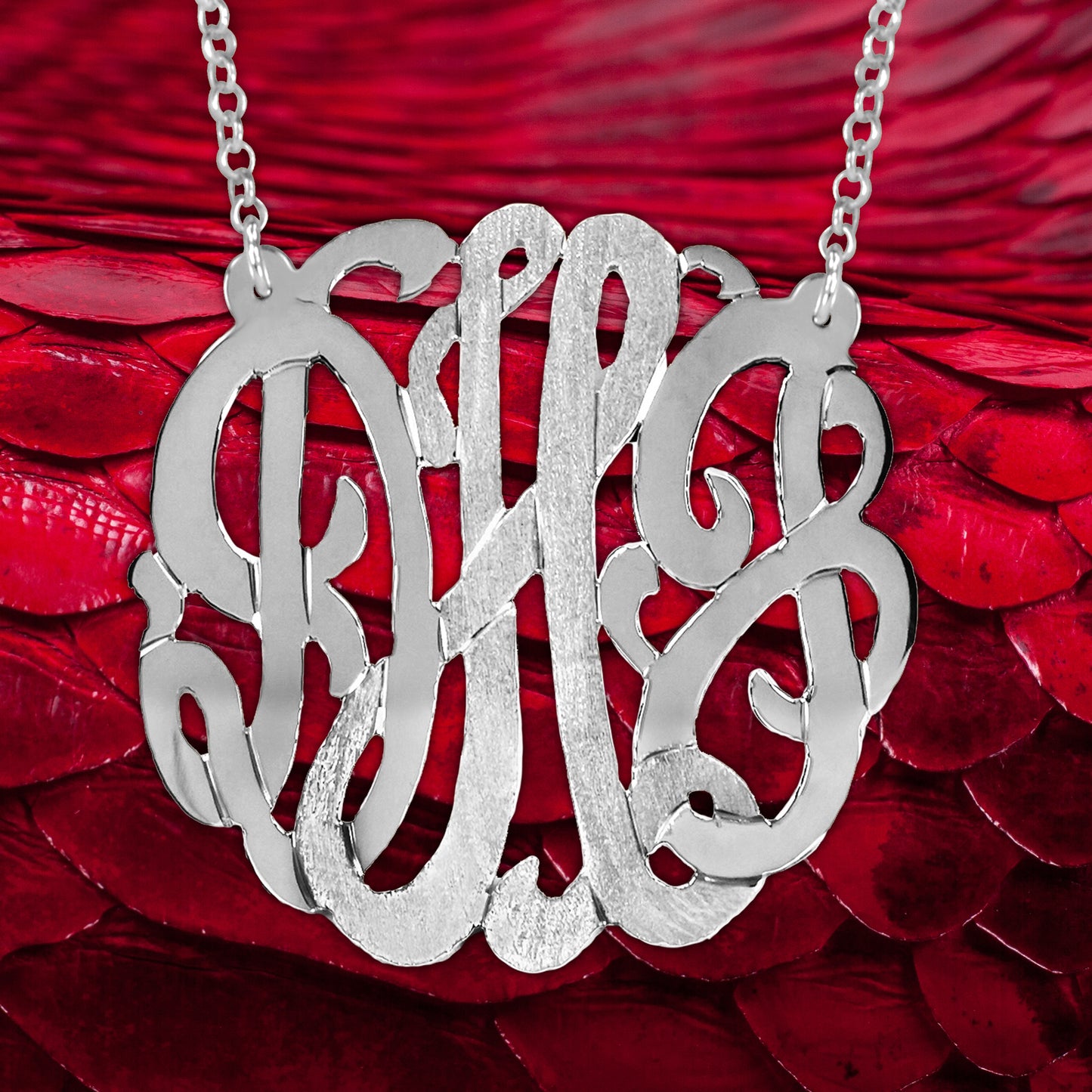 Satin Finish Monogram