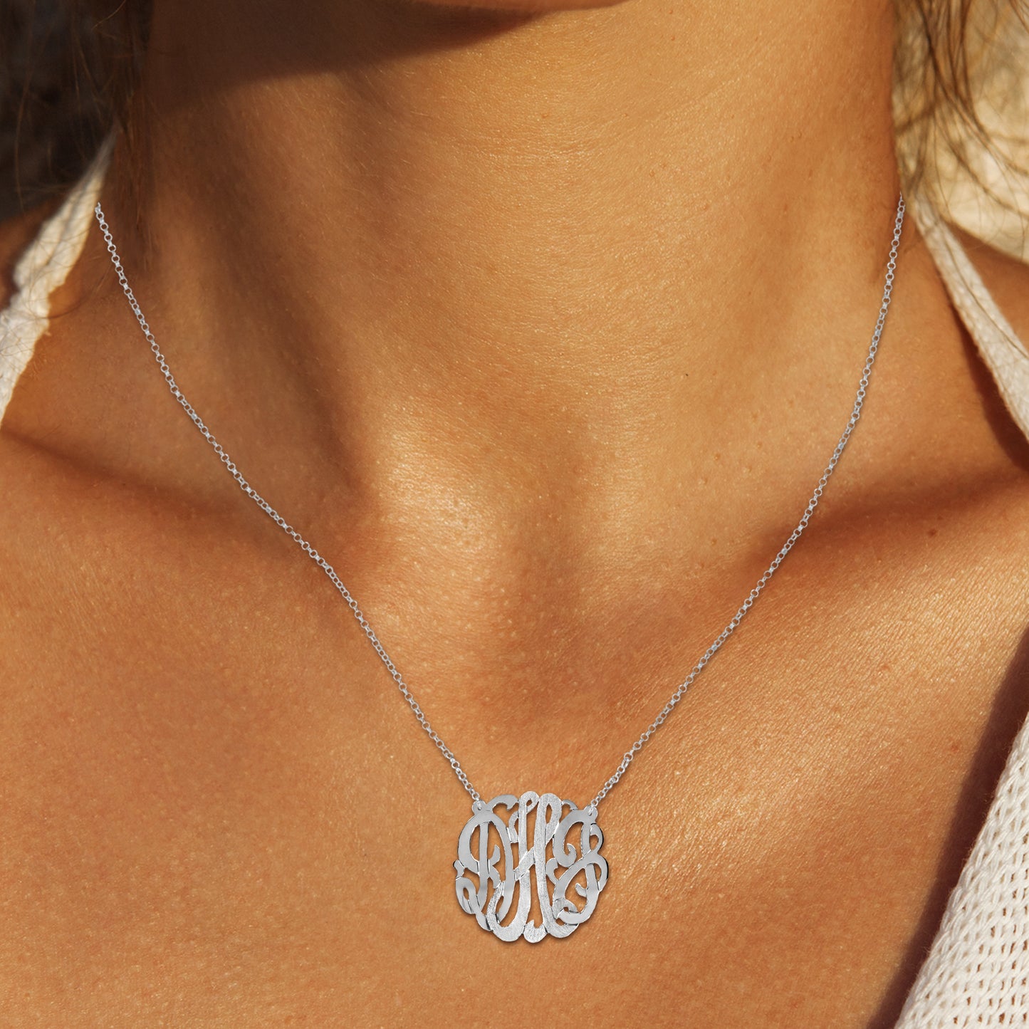 Satin Finish Monogram
