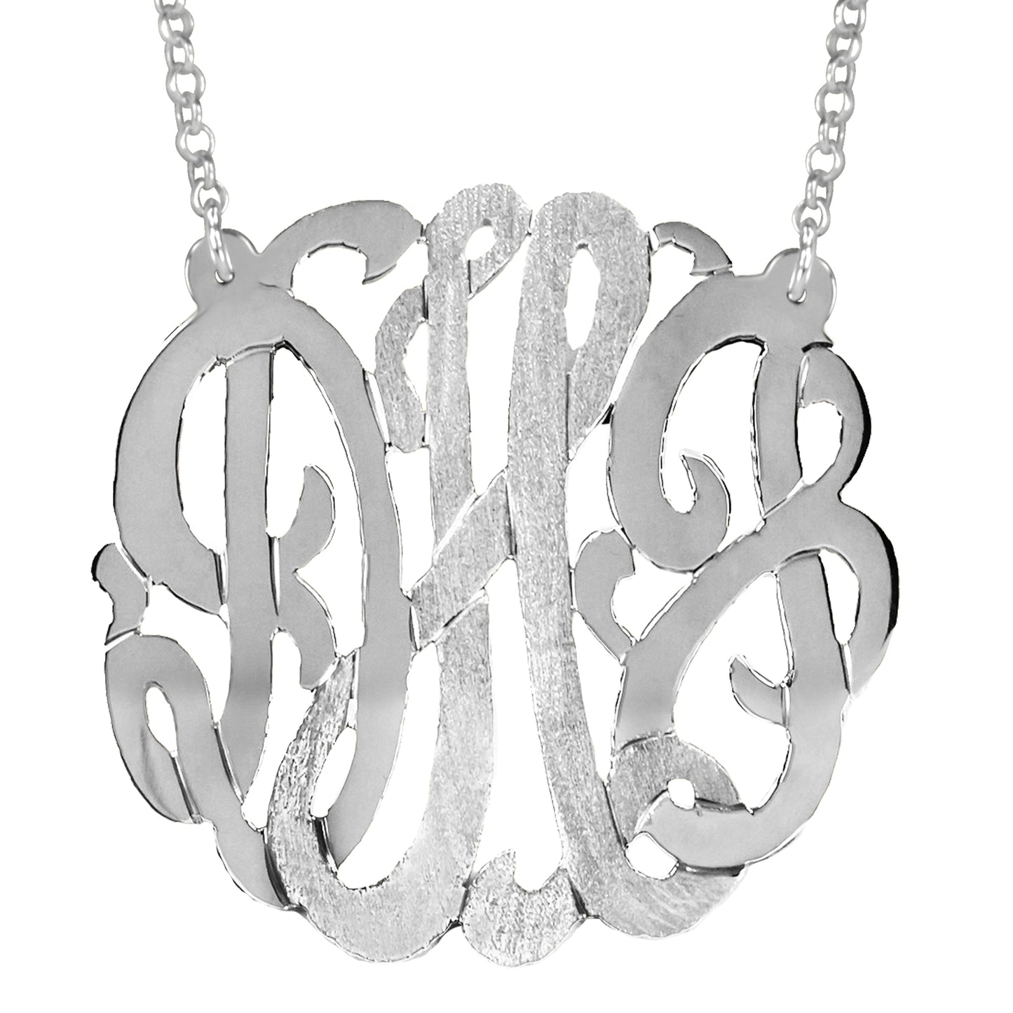 Satin Finish Monogram