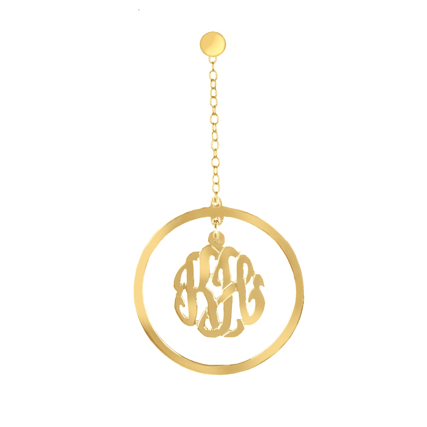 monogram-earrings-gold