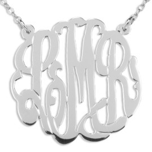 Handcrafted Monogram Necklace