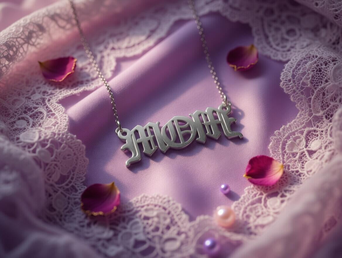 Beloved Mom Name Plate