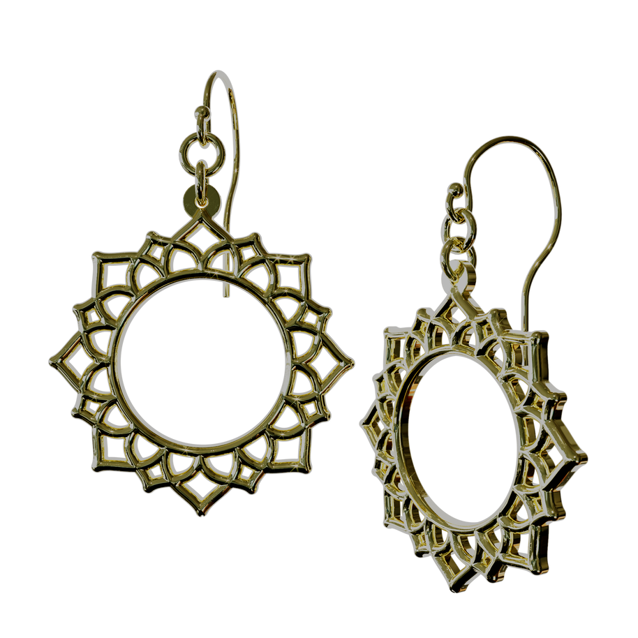 Crown Sahasrara Chakra Earrings