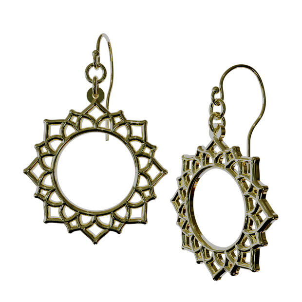 Crown Sahasrara Chakra Earrings