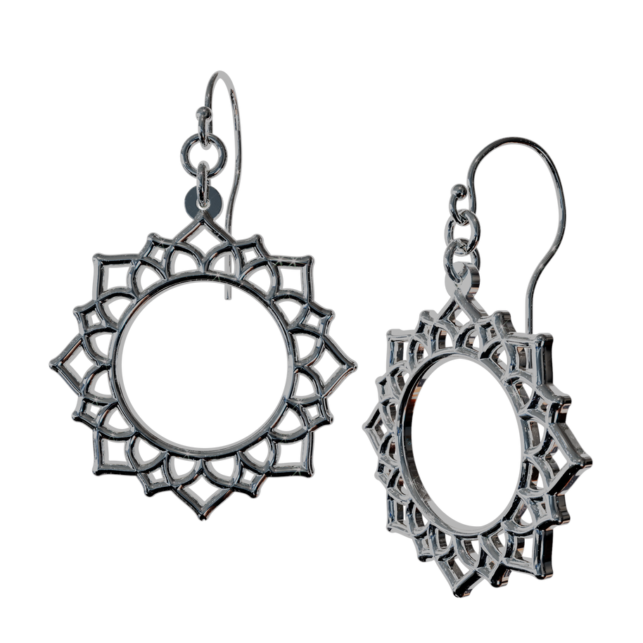 Crown Sahasrara Chakra Earrings