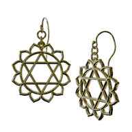 Heart Anahata Chakra Earrings
