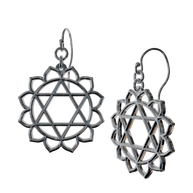 Heart Anahata Chakra Earrings