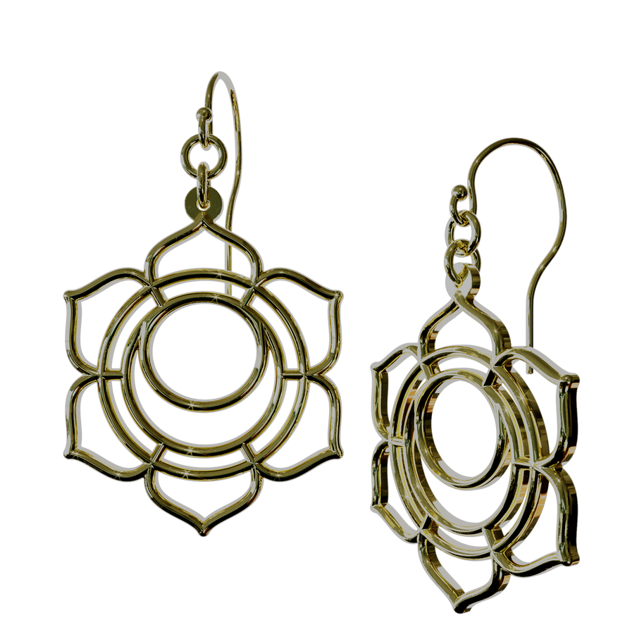 Sacral Svadhishthana Chakra Earrings