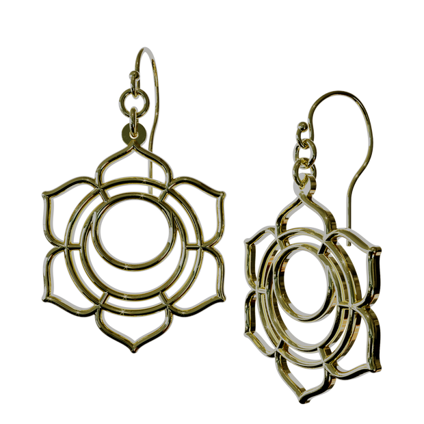 Sacral Svadhishthana Chakra Earrings