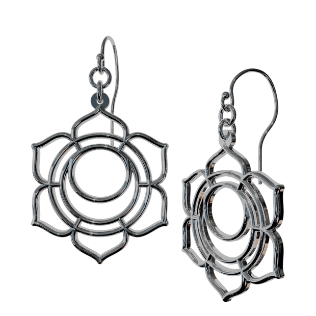 Sacral Svadhishthana Chakra Earrings
