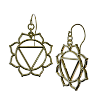 Solar Plexus Manipura Chakra Earrings
