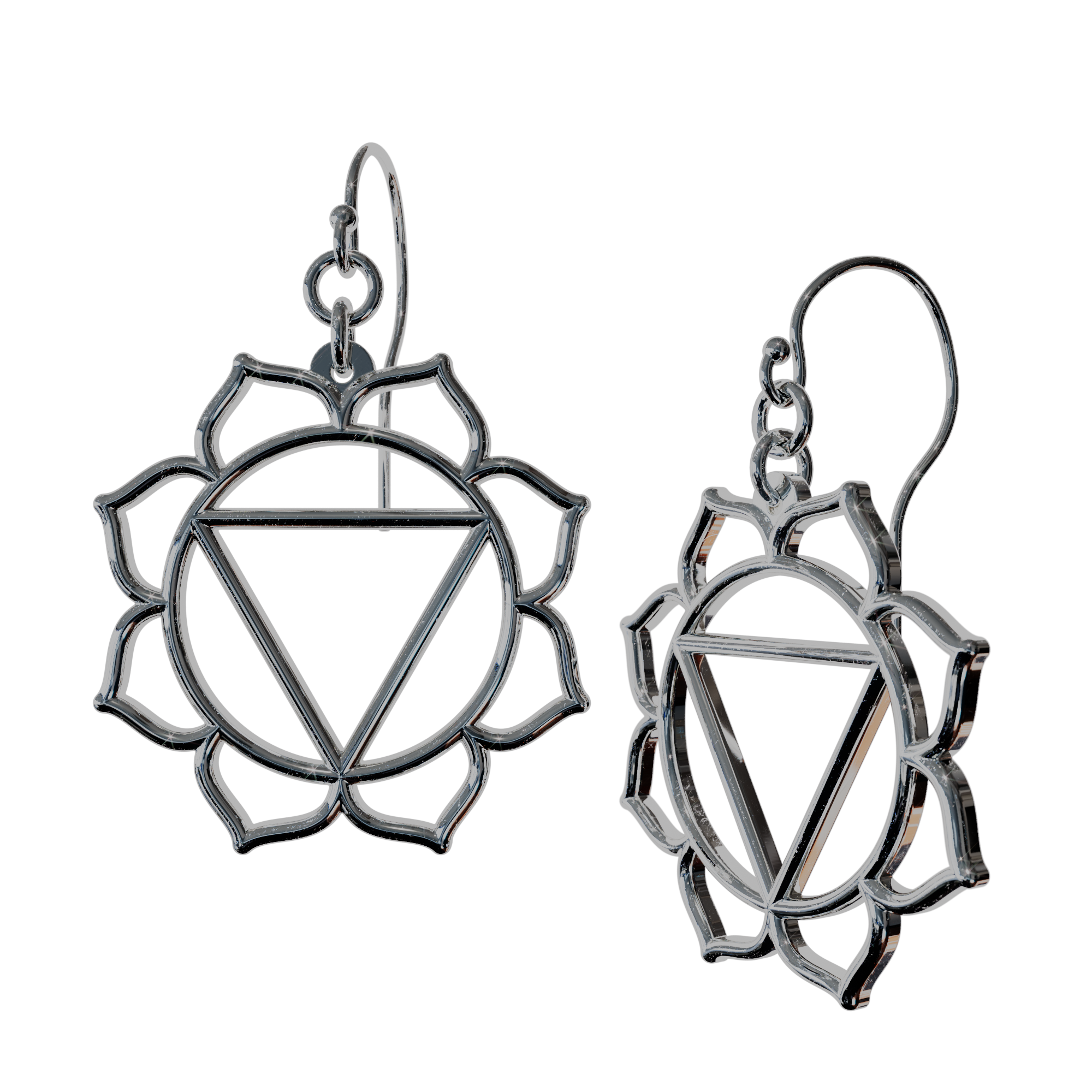 Solar Plexus Manipura Chakra Earrings