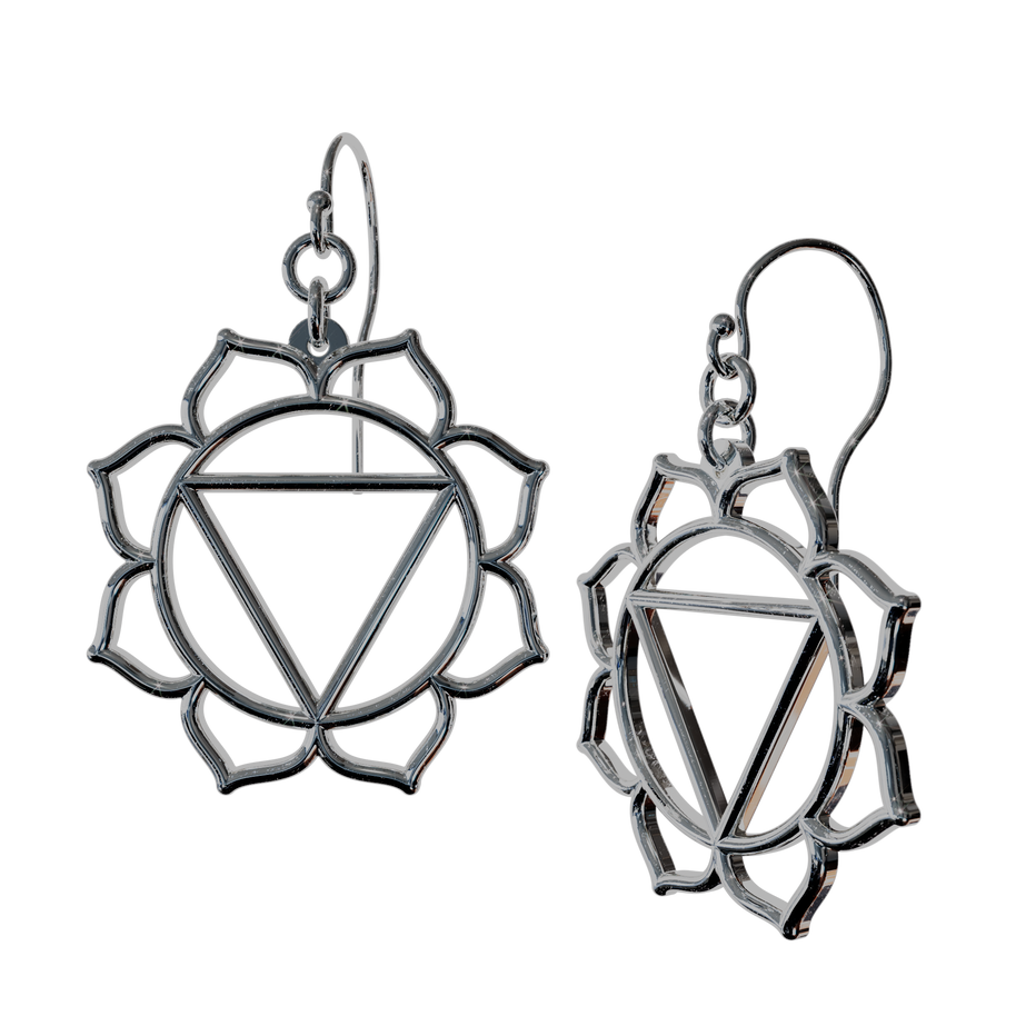Solar Plexus Manipura Chakra Earrings