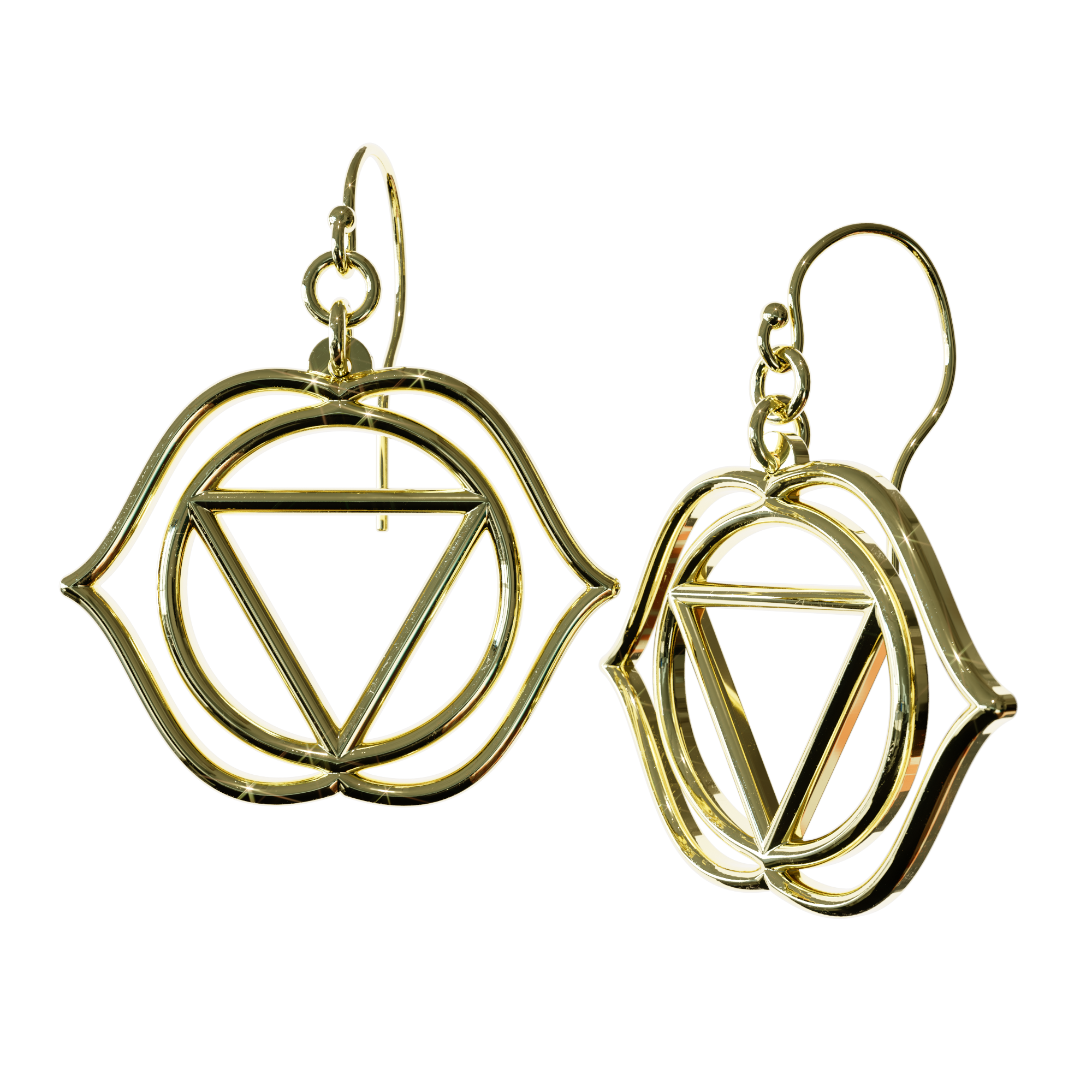 Third Eye Ajna Chakra Earrings