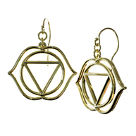 Third Eye Ajna Chakra Earrings