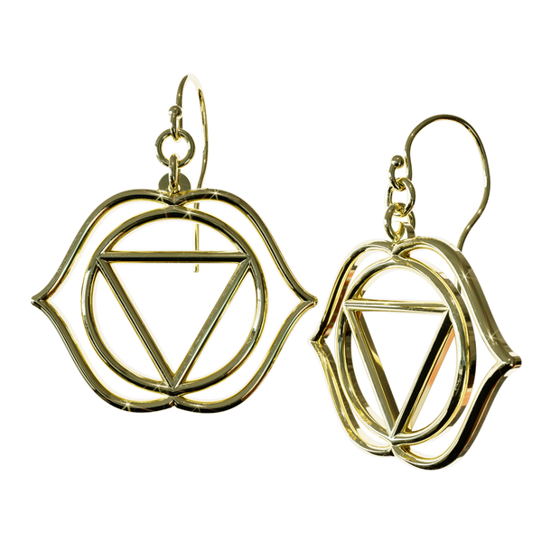 Third Eye Ajna Chakra Earrings