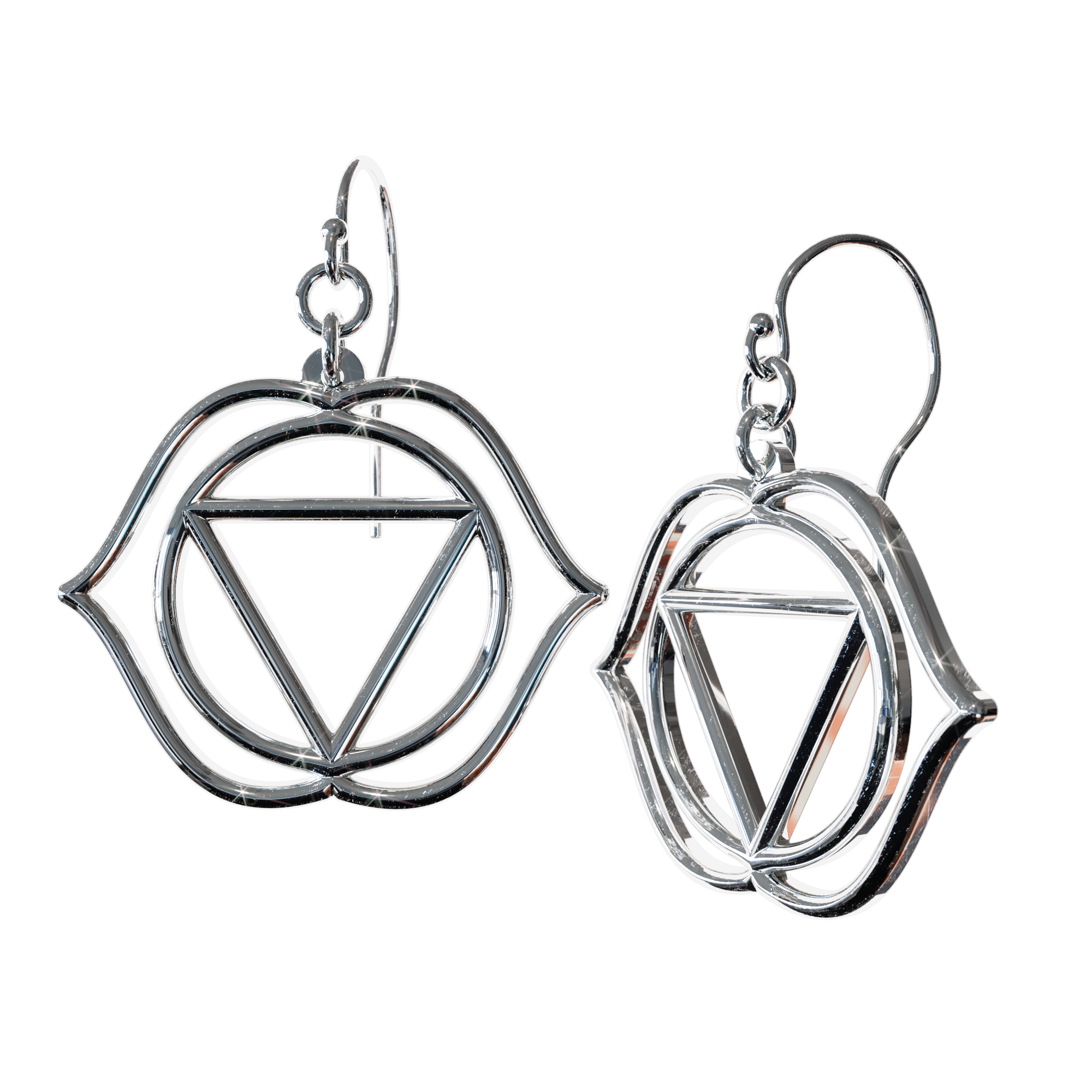 Third Eye Ajna Chakra Earrings