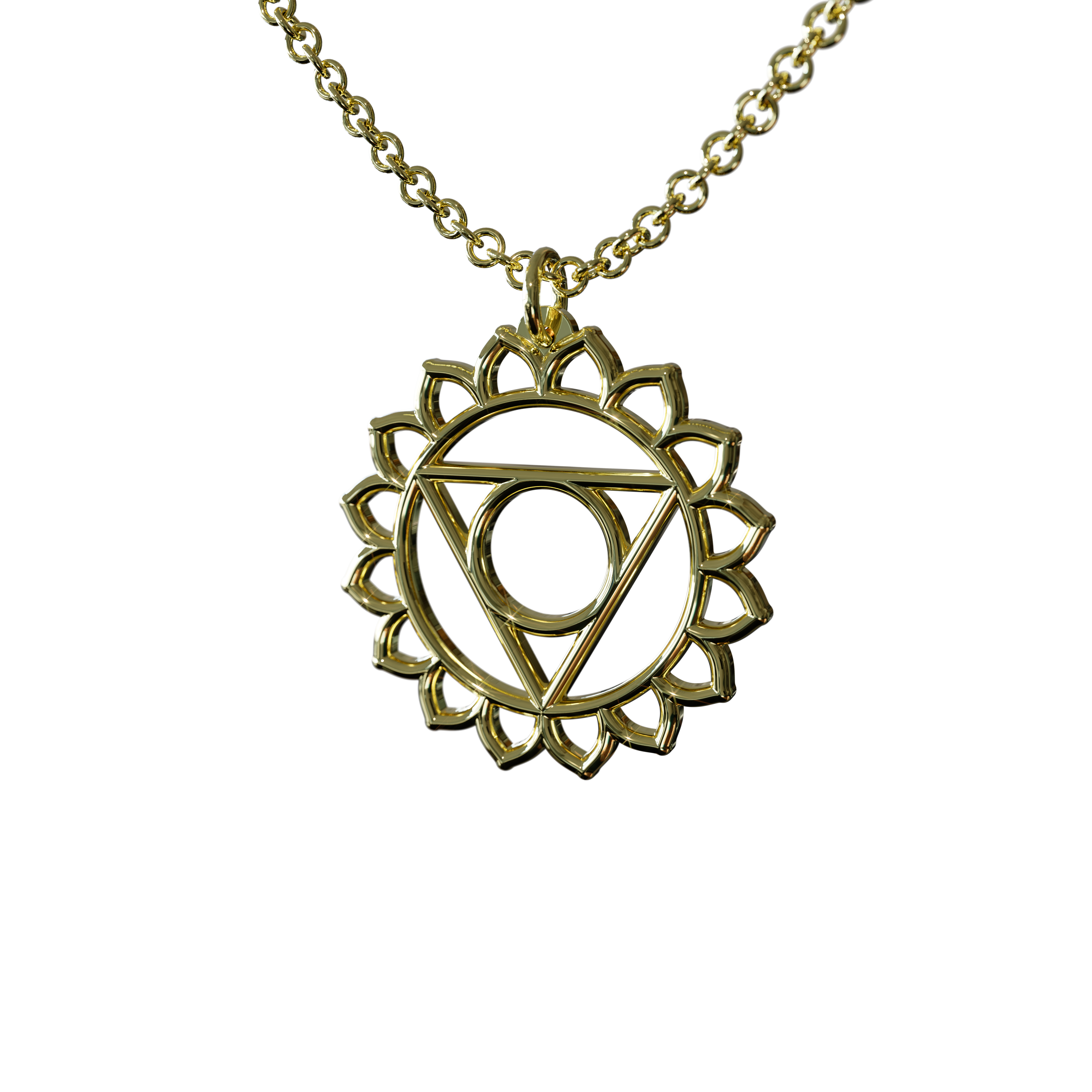 Throat Vishudda Chakra Pendant