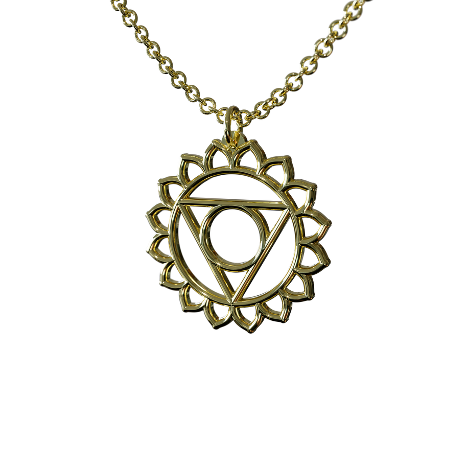 Throat Vishudda Chakra Pendant