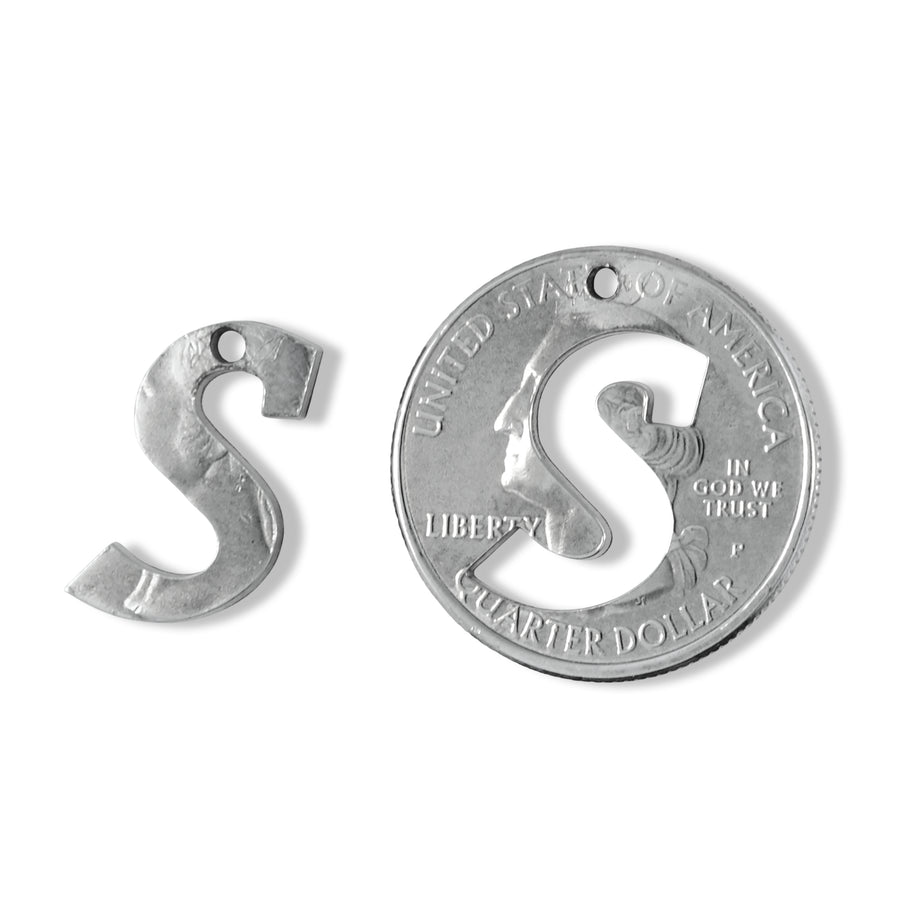 Liberty Letters- Initials Necklace - Minted from U.S. Quarters - Personalized Initial