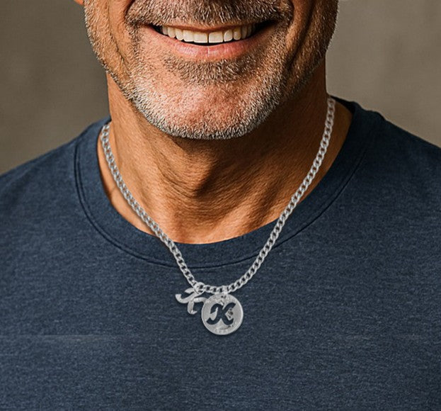 Liberty Letters- Initials Necklace - Minted from U.S. Quarters - Personalized Initial