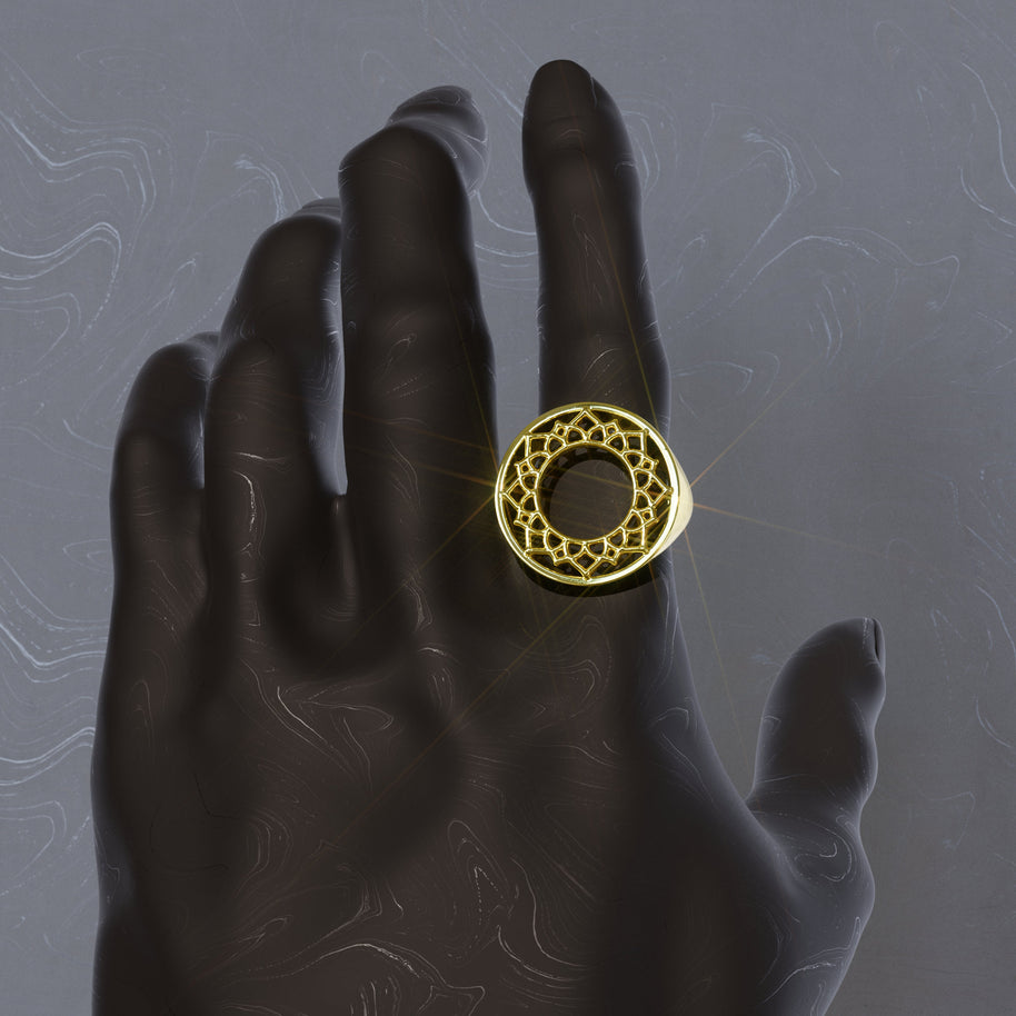 Crown Sahasrara Chakra Ring