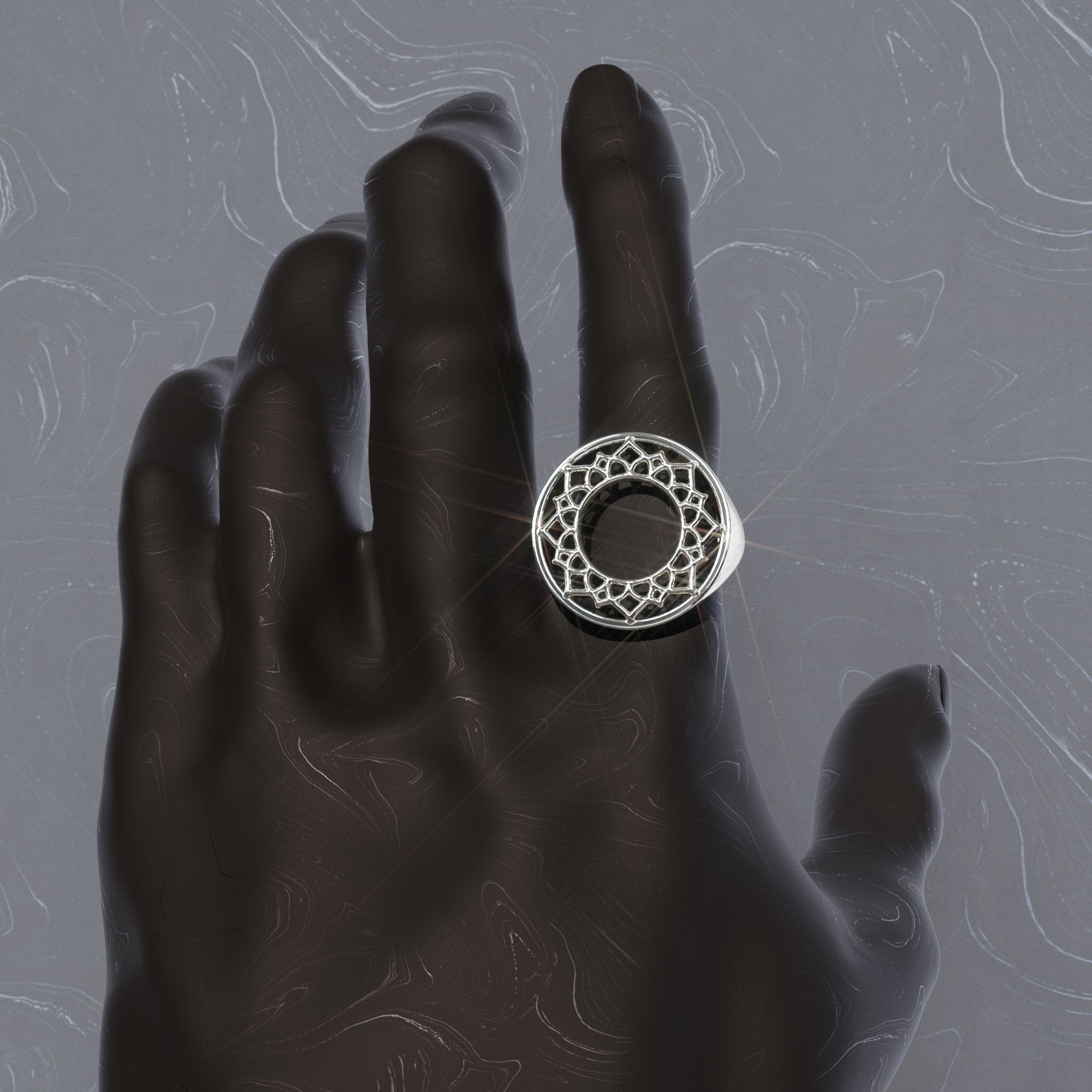 Crown Sahasrara Chakra Ring