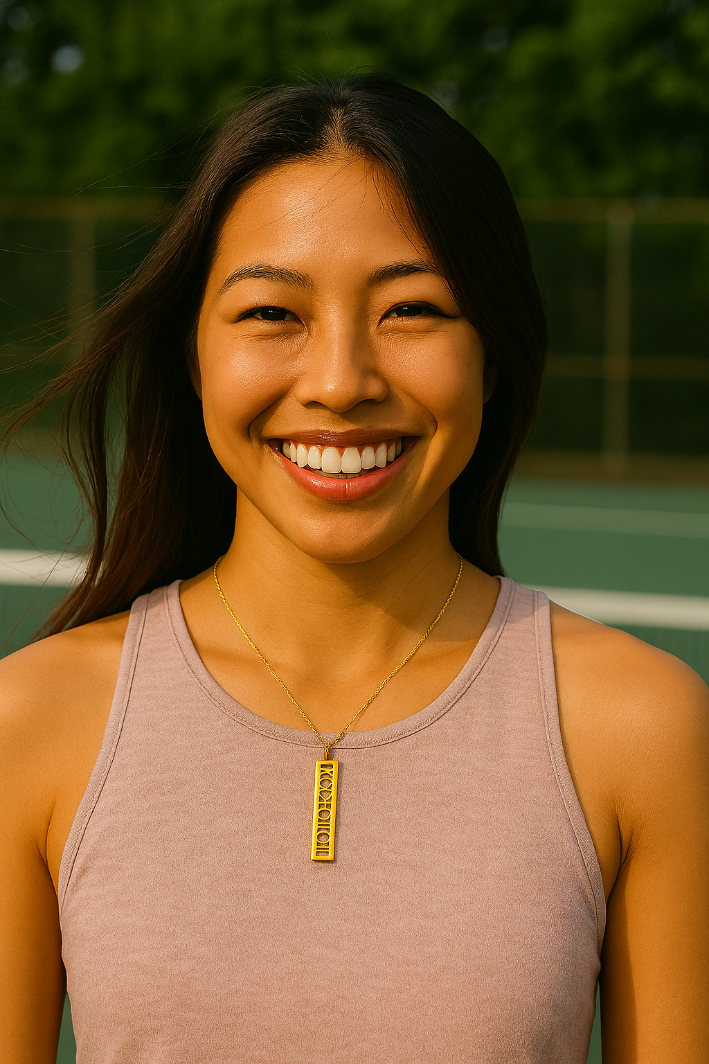 Eternity Roman Numeral Date Pendant