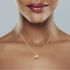 Sterling Silver Or Gold Plated Sterling Silver Old English Initial Pendant