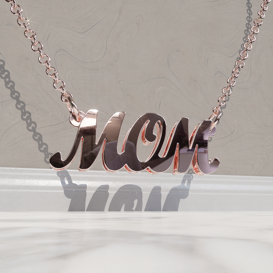 Mom Serene Double Nameplate