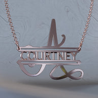 Harmony Split Initial Nameplate