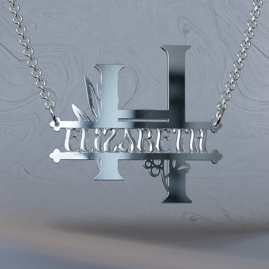 Botany Split Initial Nameplate