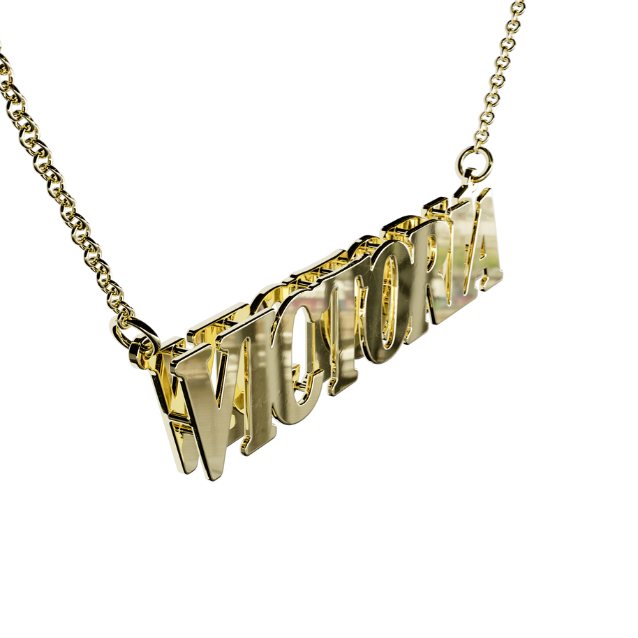 Steller Double Nameplate