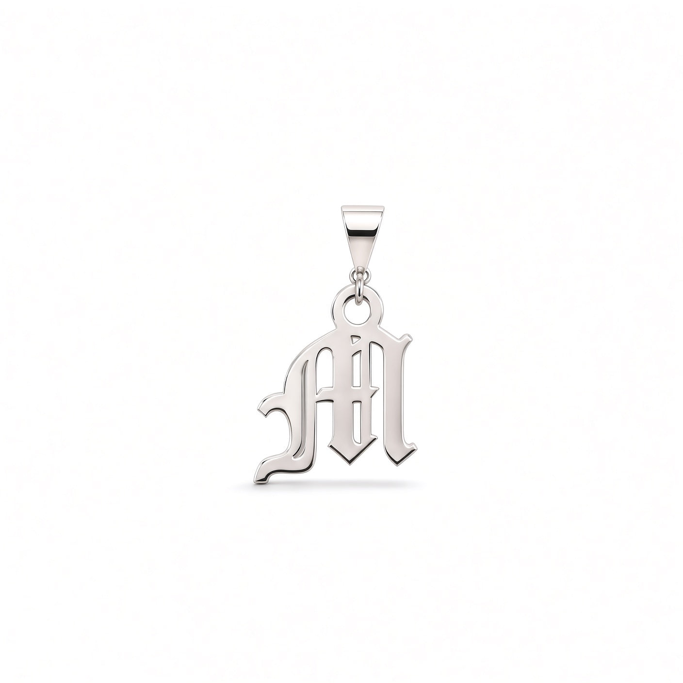 GOTHIC HERO – HEAVYWEIGHT OLD ENGLISH INITIAL NECKLACE