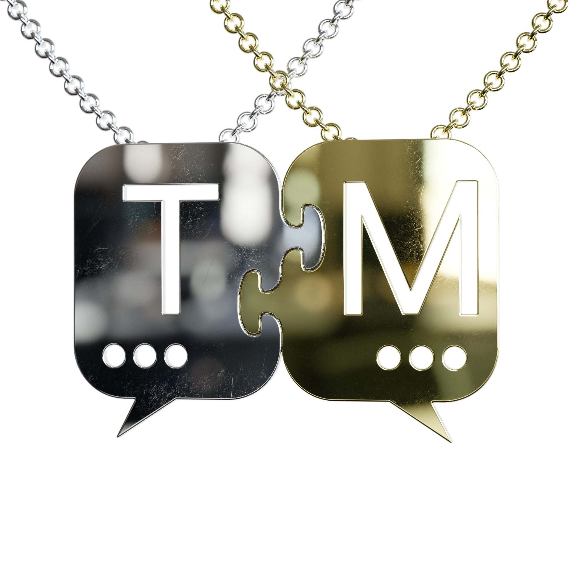 Texting Puzzle Initials