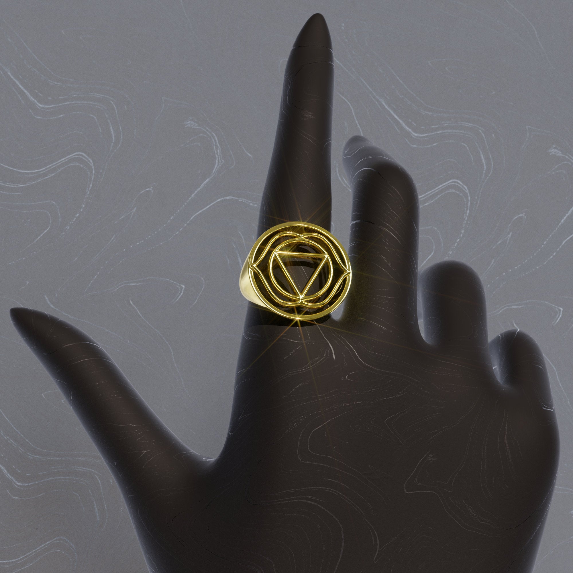 Third Eye Ajna Chakra Ring