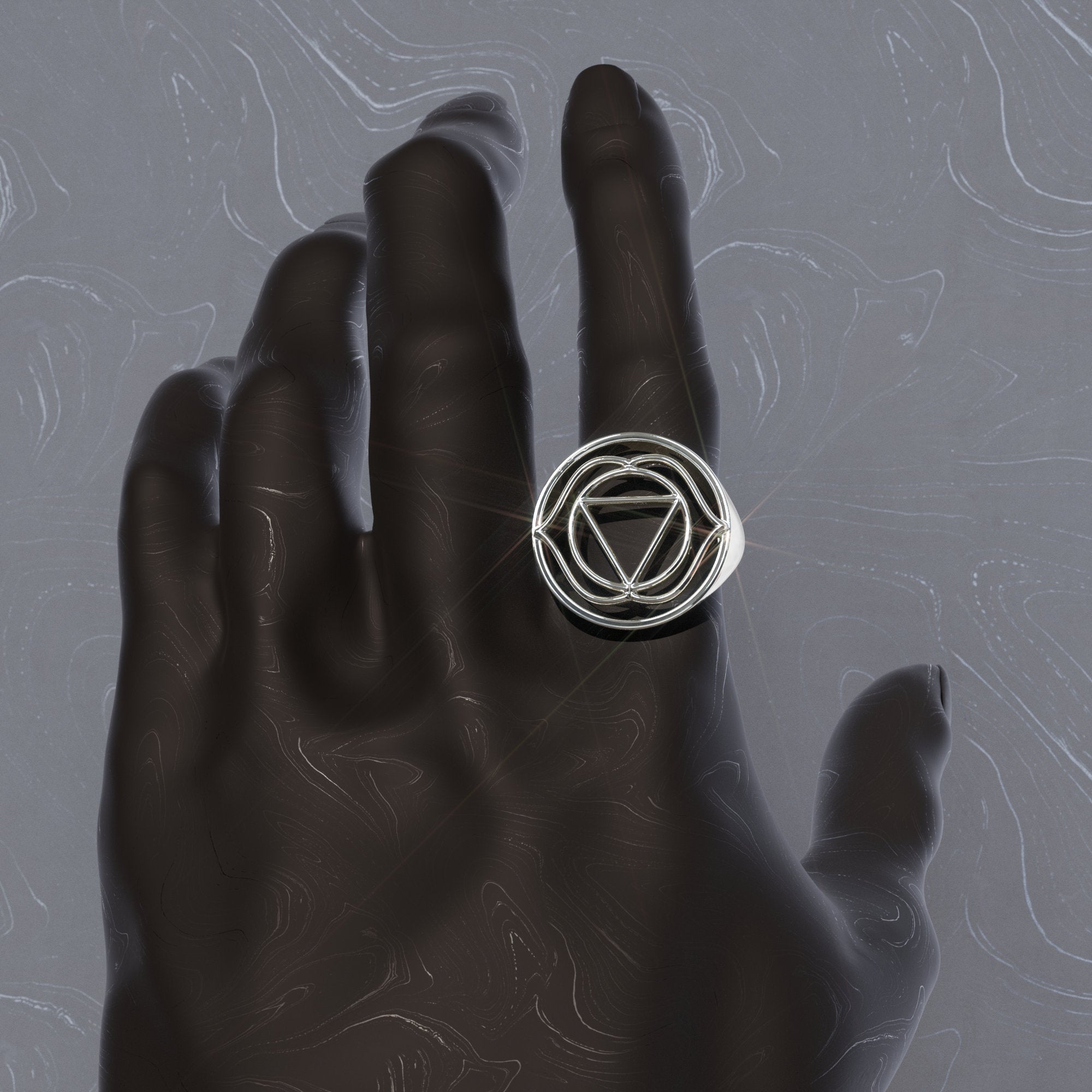 Third Eye Ajna Chakra Ring