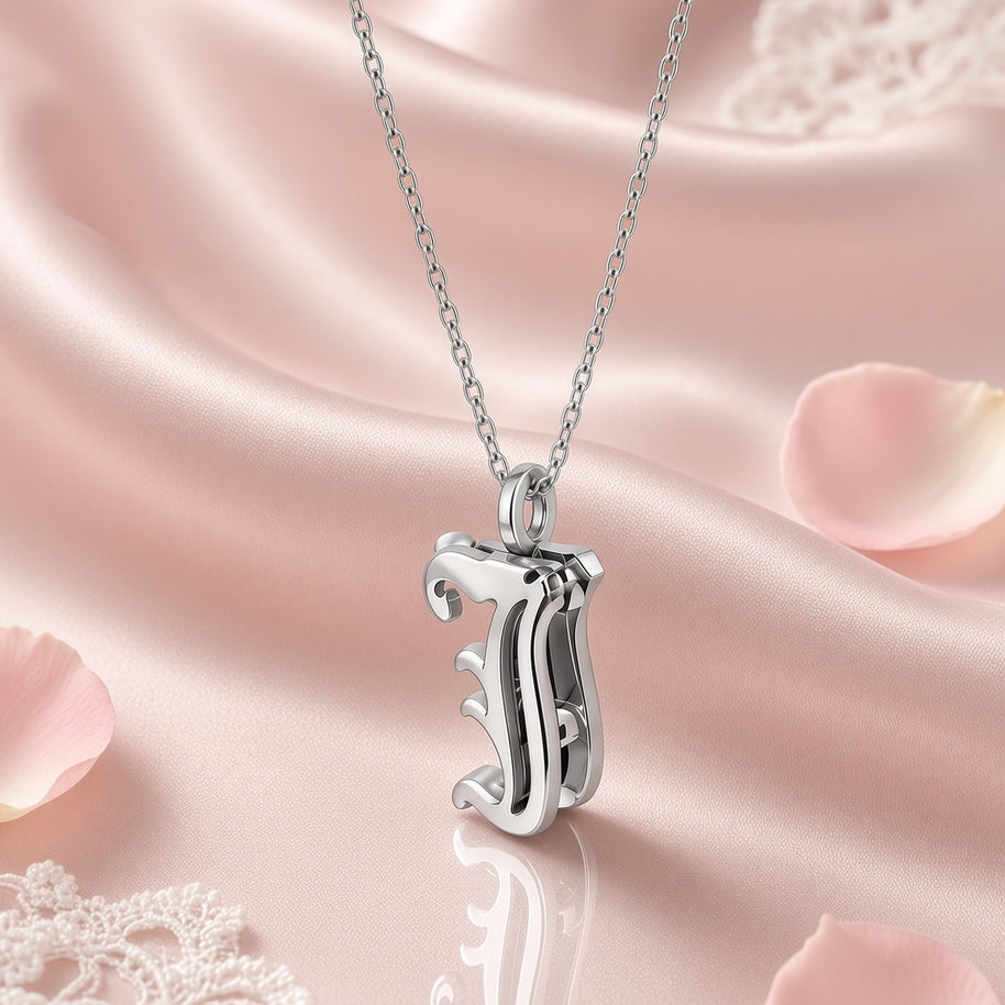 Double Personalized 3-D Initial Pendant